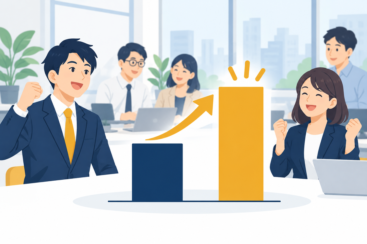 随時改定の2等級差を平均の報酬で比べる計算のイメージ