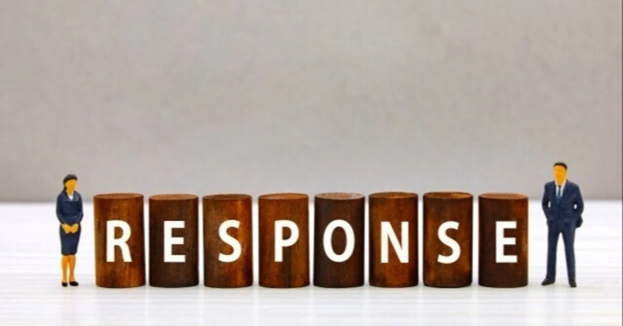 返事をするのは大事