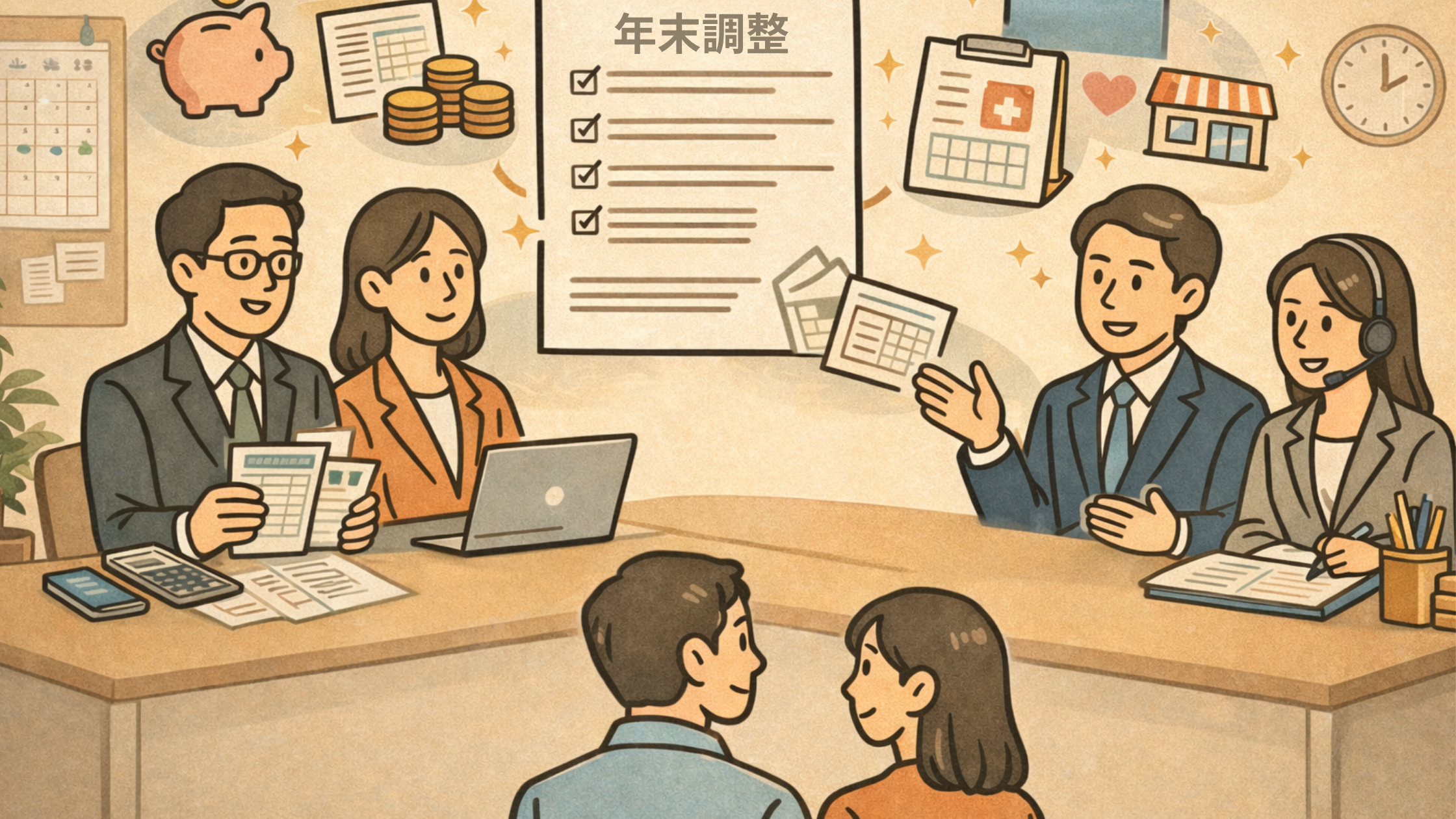 【年末調整は社労士に頼める？】税理士との業務範囲のちがいを正しく理解し、店舗ビジネスの労務・税務をムダなく外注する方法